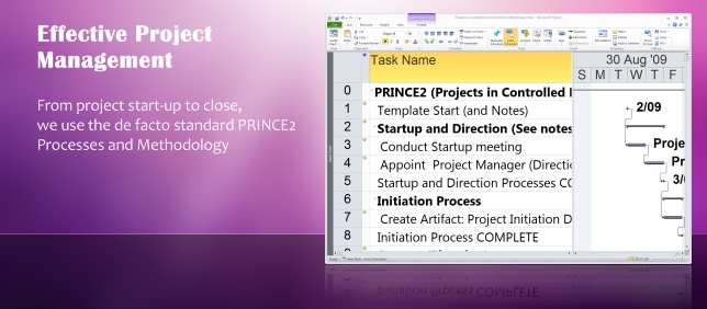 Professional PRINCE2 Based Project Management